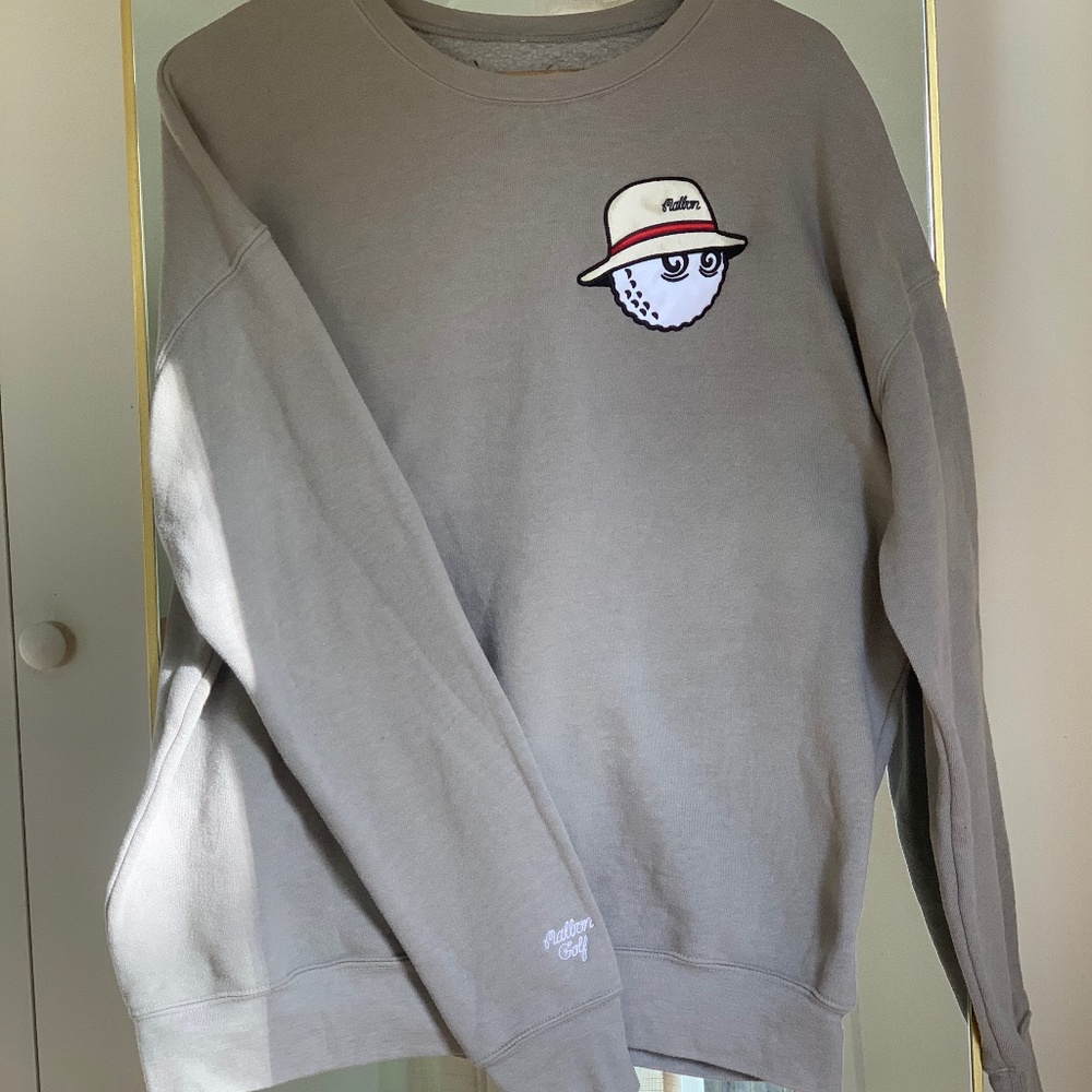 VINTAGE Malbon Golf Cooper Fleece Crewneck
